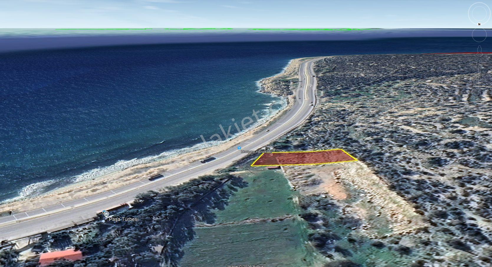 Mersin Erdemli Kızkalesinde Denize 50 Metre Mesafede 6996 M2 Otel Arsası — fotoğraf 6