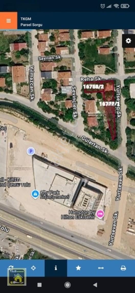 71 Evlerde Cıtypark Avm Hilton Otel Arkasında 1.097m2 Arsa — fotoğraf 2