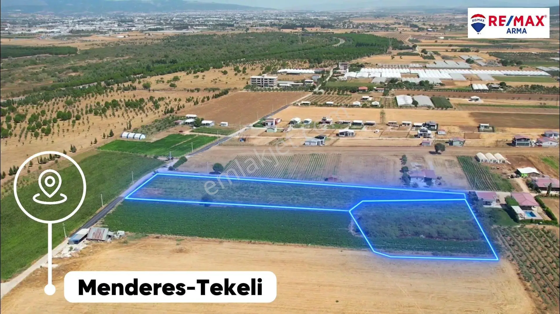 Remax Armadan Hisseli Fiyatına, Tek Tapu 2 Adet Satılık Tarla — fotoğraf 3