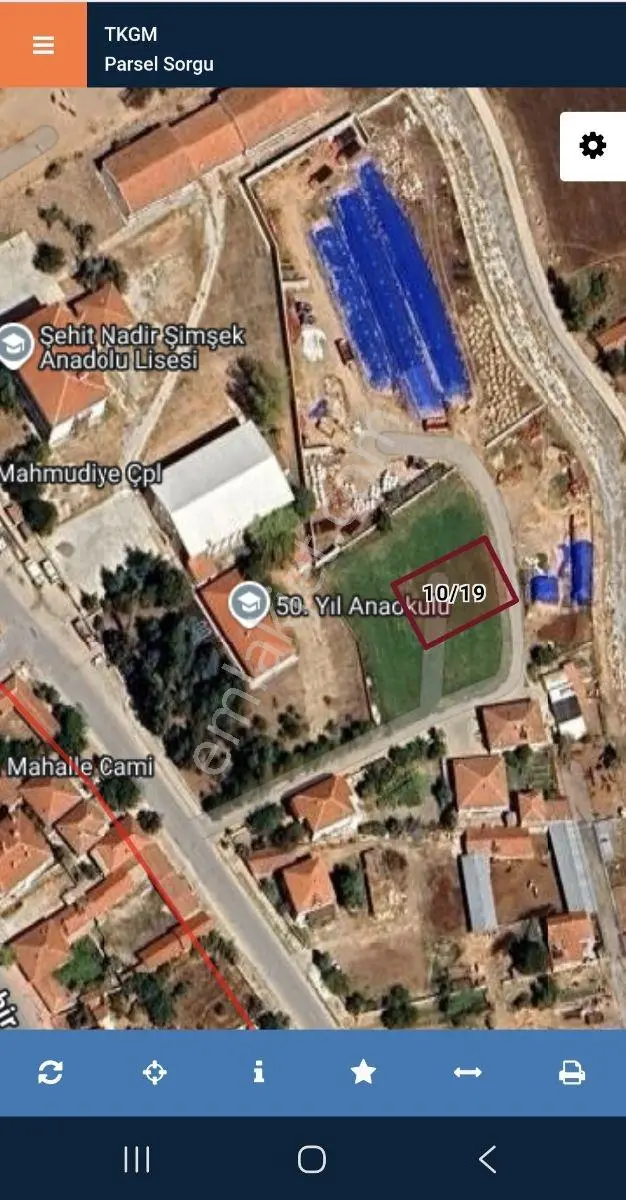 Rw Detay'dan Mahmudiye Merkez De Satılık Arsa — fotoğraf 2