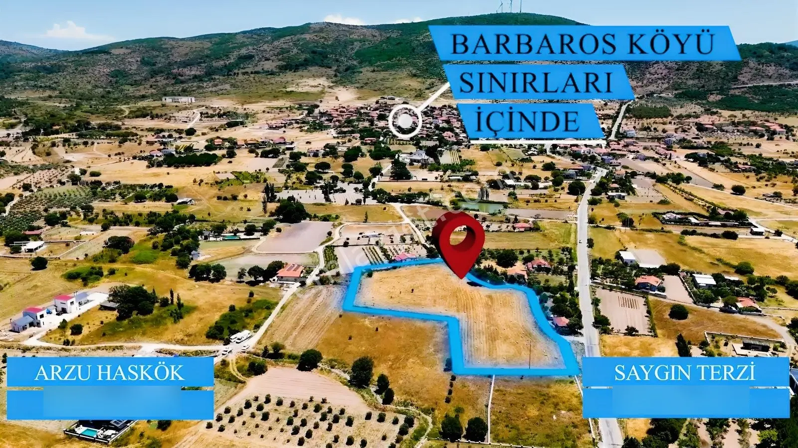 Urla Barbaros Köyü | Ana Yola Cepheli Yatırım Değeri Yük. Arazi