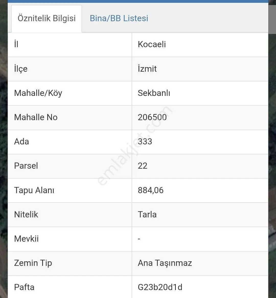 Kocaeli / İzmit / Sekbanlı'da Tokiye Komşu, İmara Bitişik Tarla — fotoğraf 4