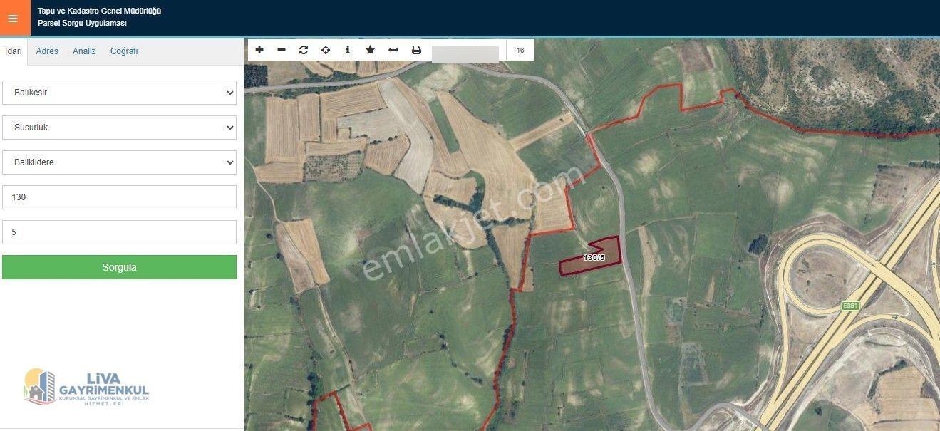 Balıkesir Susurluk Balıklıdere De Satılık 7700 M² Tarla, — fotoğraf 2