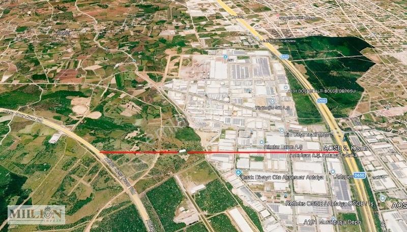 Kepez Başköyde Aosb Yanı Yatırım Fırsatı Ticari Arsa — fotoğraf 5