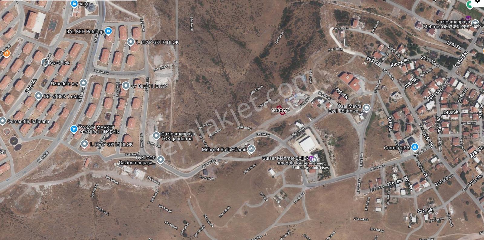 Altıeylül Gaziosmanpaşa Mah. Satılık Emsalsiz 1020 M² Arsa — fotoğraf 8