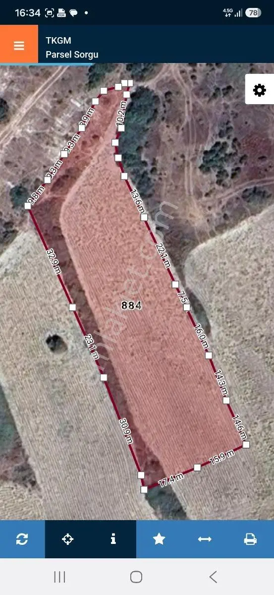 Karacabey Çamlıca Köyünde 4.250 M² Tek Tapu Satılık Tarla — fotoğraf 5