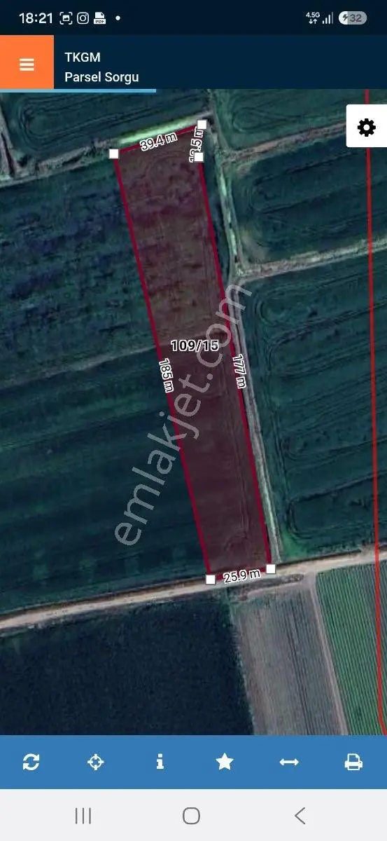 Karacabey Beylikte Tek Tapu,resmi Yola Cepheli Satılık Tarla — fotoğraf 2