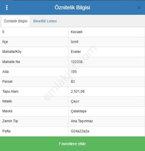 Konutix'ten İzmit Eseler'de Konut İmarlı Arsa — fotoğraf 6