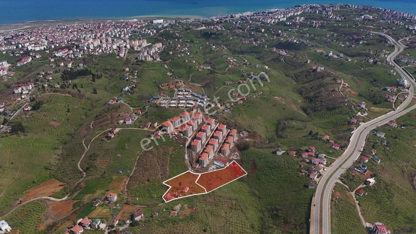 Trabzon - Çimenli'de Deniz Manzaralı 12.473m² Satılık Arsa — fotoğraf 3