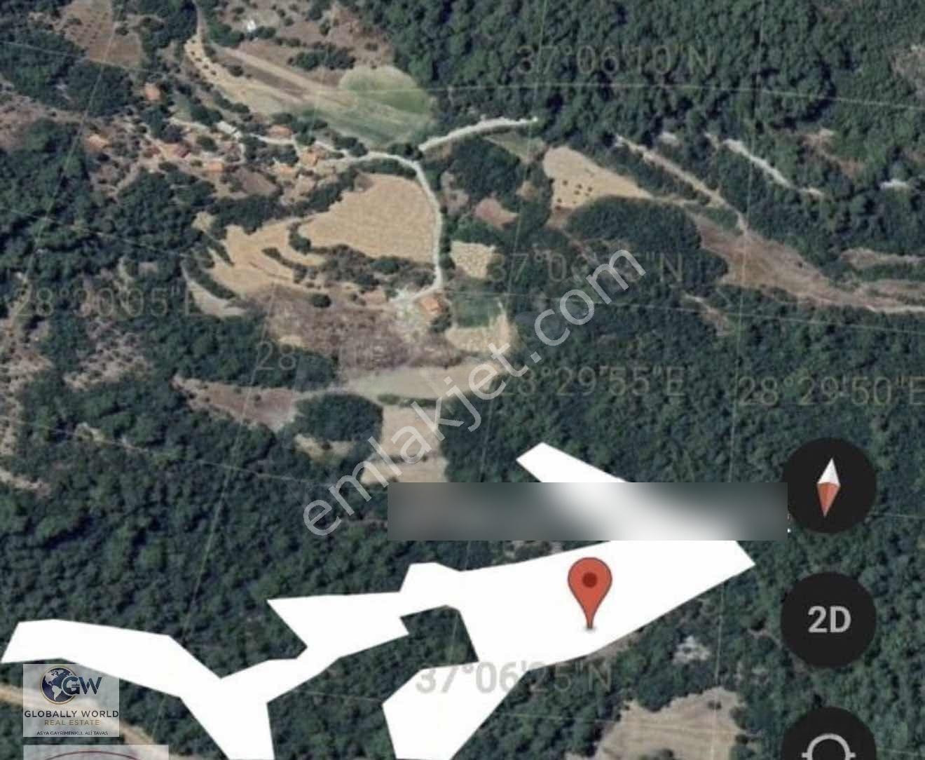 Muğla Ula Armutçuk'ta Ormanla Komşu, 20.556 M² Yatırımlık Arazi — fotoğraf 2