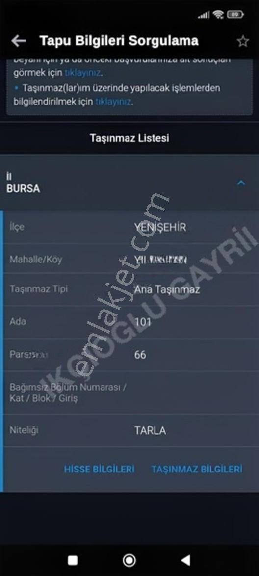 Bursa Yenişehir Yıldırım Da 2225 M2 Satılık Tarla — fotoğraf 22