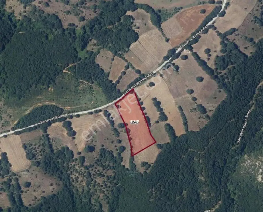 Çanakkale Biga Sarısıvat Köyü 8.175 M2 Satılık Fırsat Tarla — fotoğraf 4
