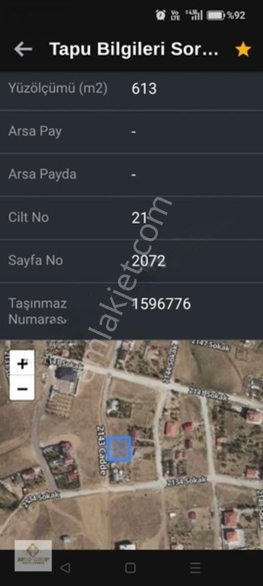 Mamak Kutlu Düğünde Tek Tapu 613 Metre İmarlı Villa Arsası — fotoğraf 2