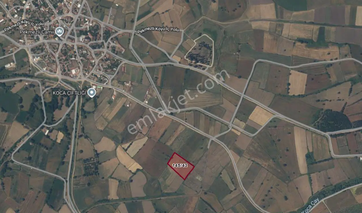 Çanakkale Biga Pekmezli Köyü’nde 9.151 M² Satılık Tarla — fotoğraf 2