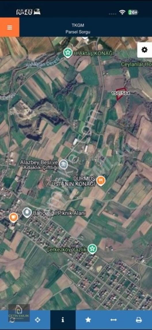 Çetin'den Kapaklı Bahçeağıl Asvalta 50 Metre Mesafede 1,328m² — fotoğraf 2