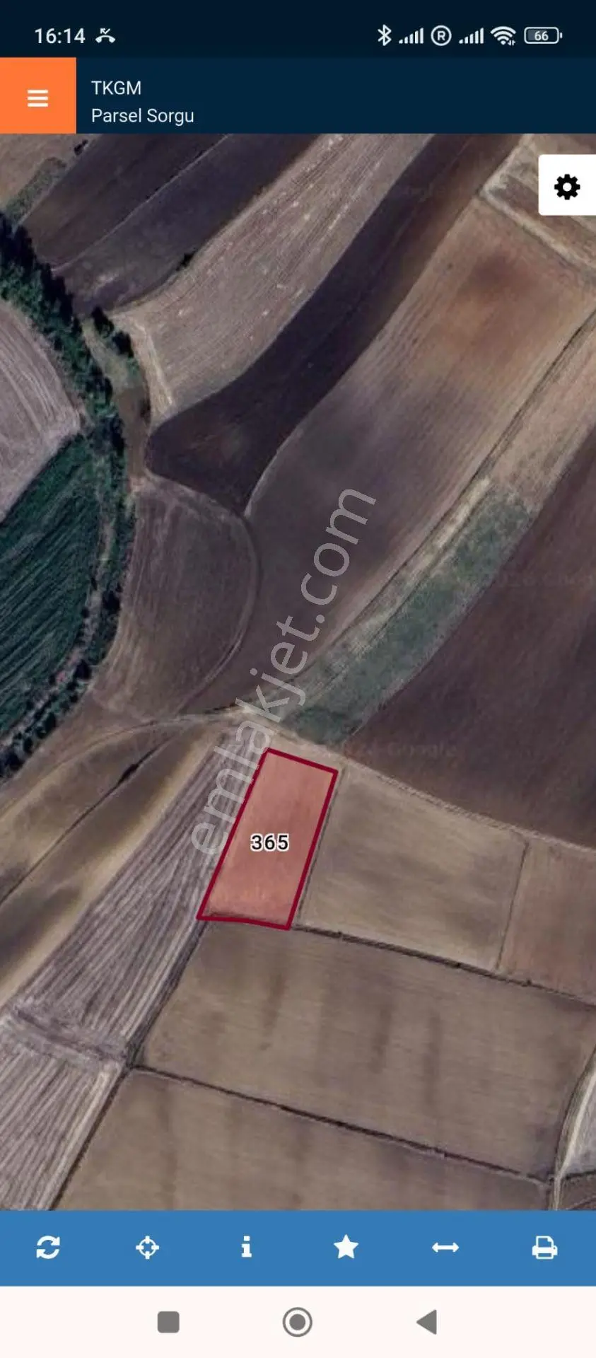 Hayrabolu Soylu'da Kadastro Yoluna Cephe 4800 M² Satılık Tarla — fotoğraf 3