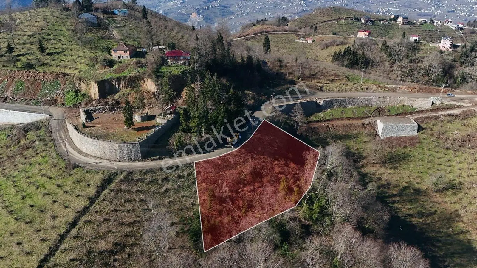 Trabzon Kavala'da Satılık Villalık Arazi — fotoğraf 3