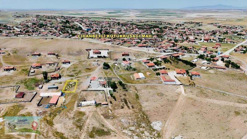 Konya / Cihanbeyli / Kütükuşağı Mahallesi · Satılık Arsa 482 M2 — fotoğraf 2