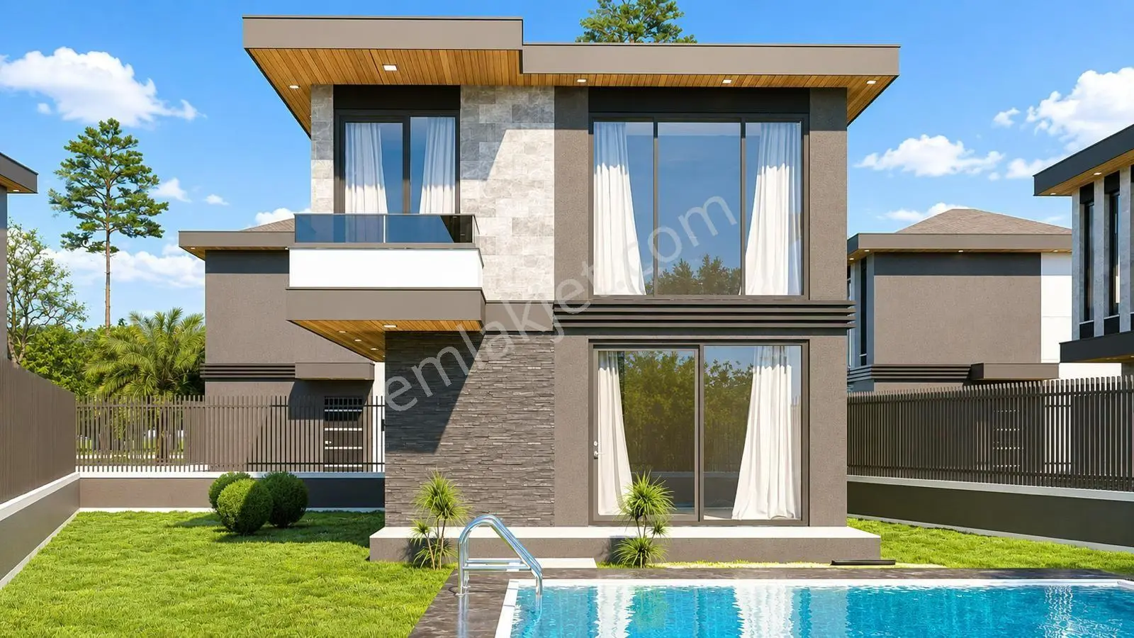 Muhteşem Konumda 300m2 Villa İmarlı Arsa!! Araç Takasına Uygun!! — fotoğraf 3