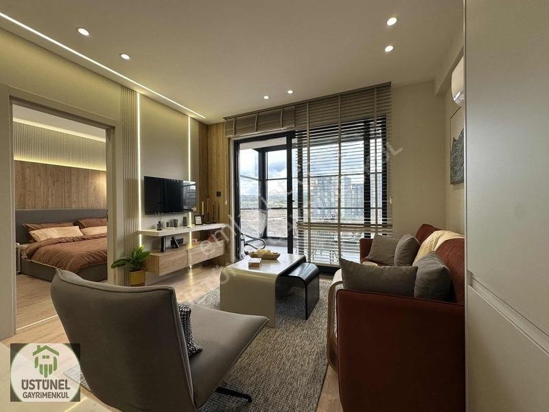 Üstünel'den Kızılcıklı'da Havuzlu Sitede Lüks Eşyalı Daire — fotoğraf 8