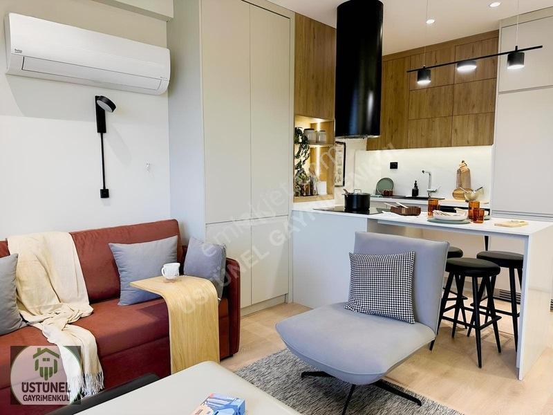 Üstünel'den Kızılcıklı'da Havuzlu Sitede Lüks Eşyalı Daire — fotoğraf 11