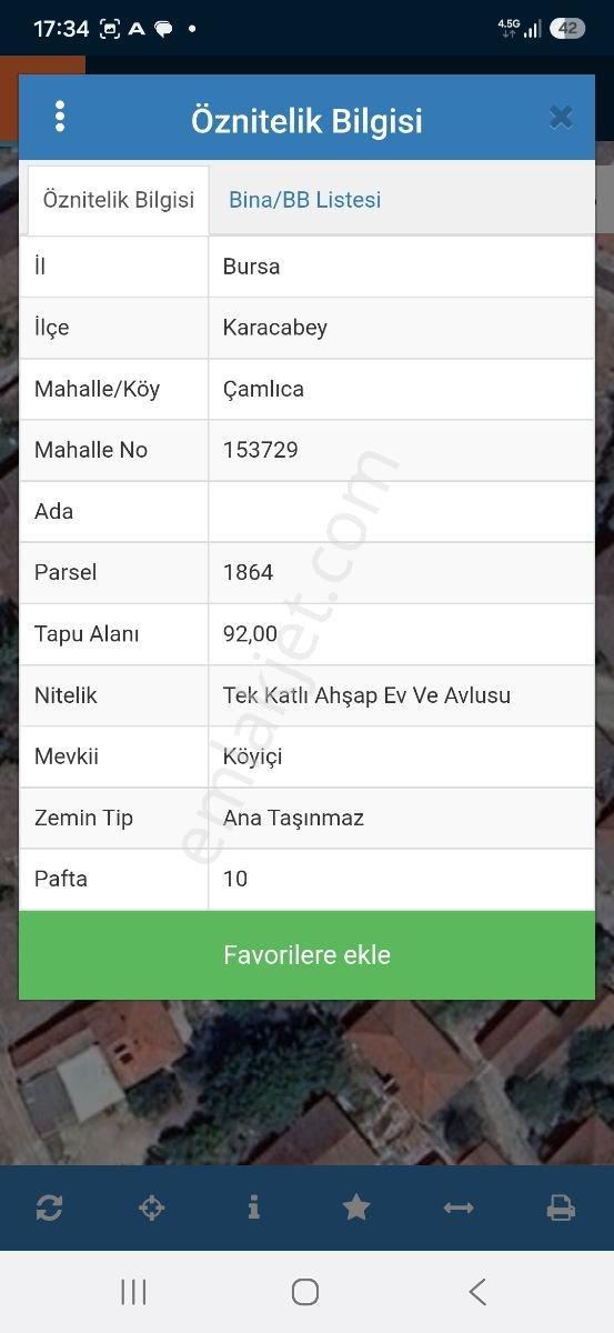 Karacabey Çamlıcada Tek Tapu, İmarlı Satılık Arsa — fotoğraf 9