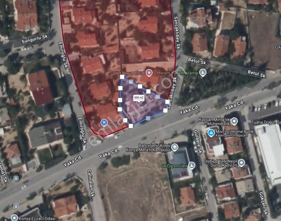 Meram Yaka Caddesine Cephe 857 M² Arsa İçinde 145 M² Ev — fotoğraf 15