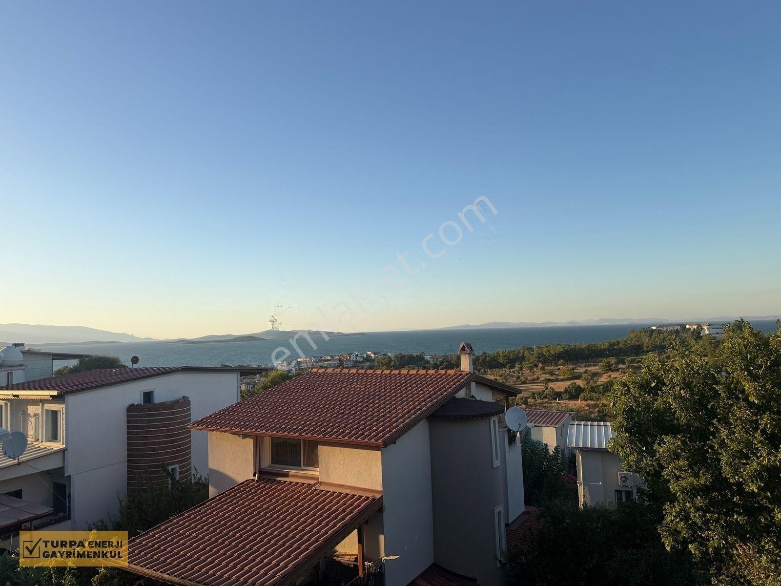 Kalabakda Sitede Deniz Manzaralı Teraslı Satılık Müstakil Villa — fotoğraf 29