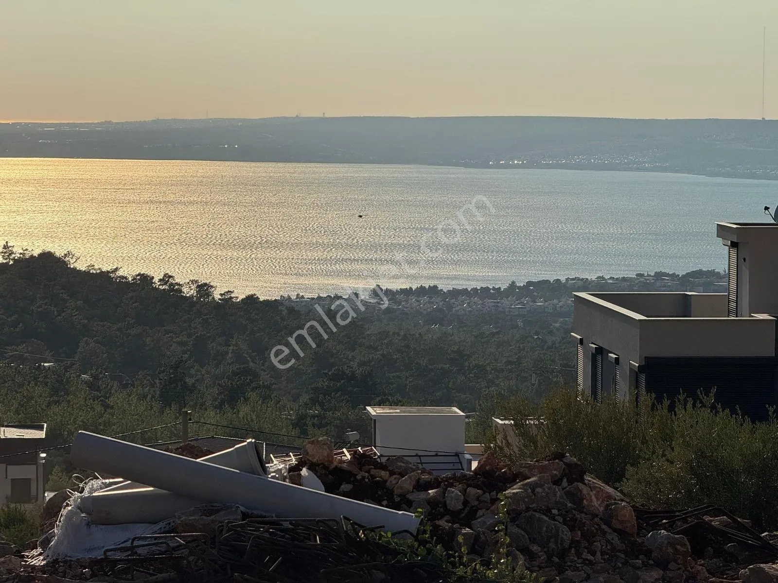 Didim Satılık Arsa Panoramik Deniz Manzaralı Villa İmarlı Akbük — fotoğraf 2