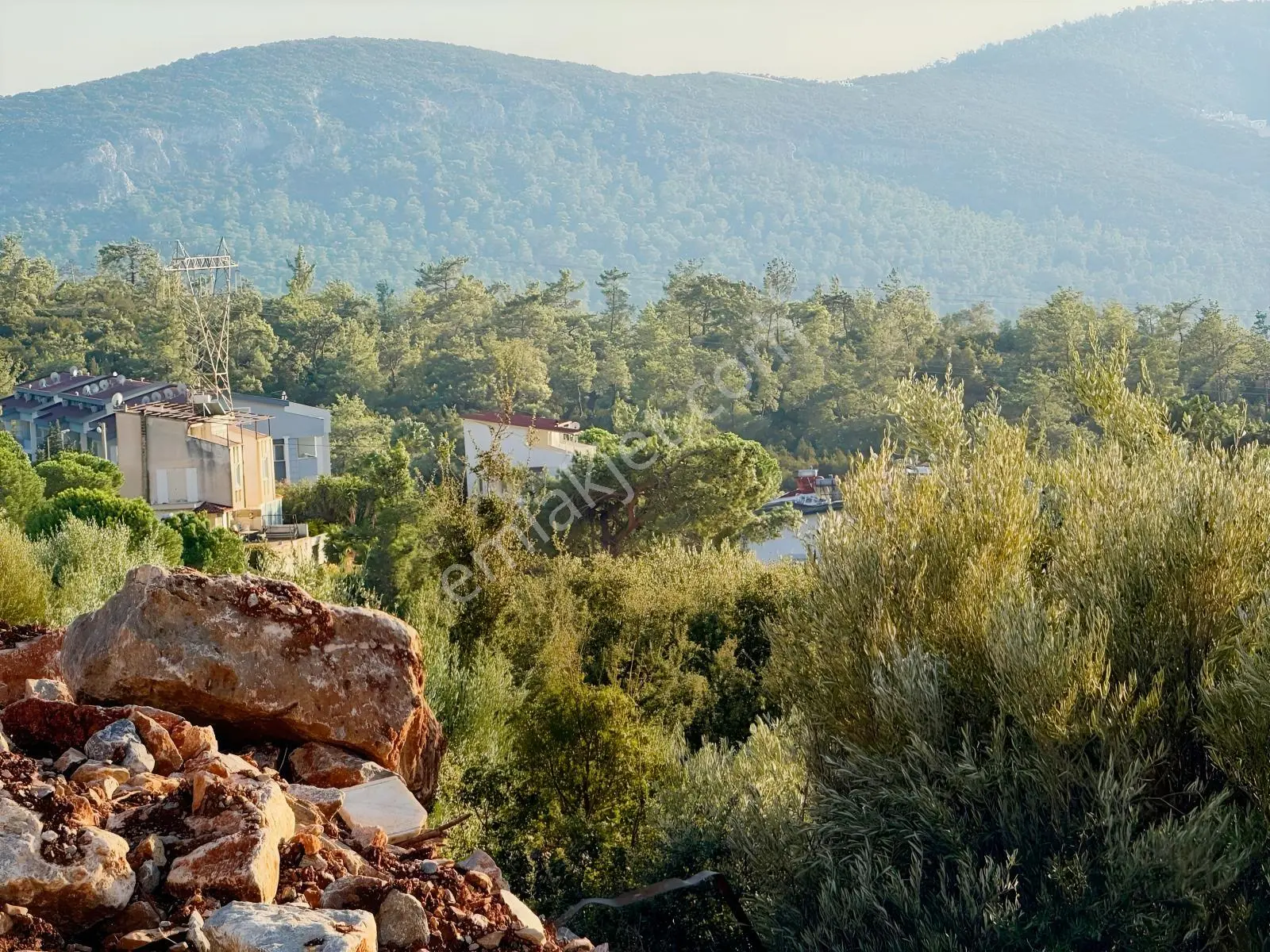 Didim Satılık Arsa Panoramik Deniz Manzaralı Villa İmarlı Akbük — fotoğraf 4