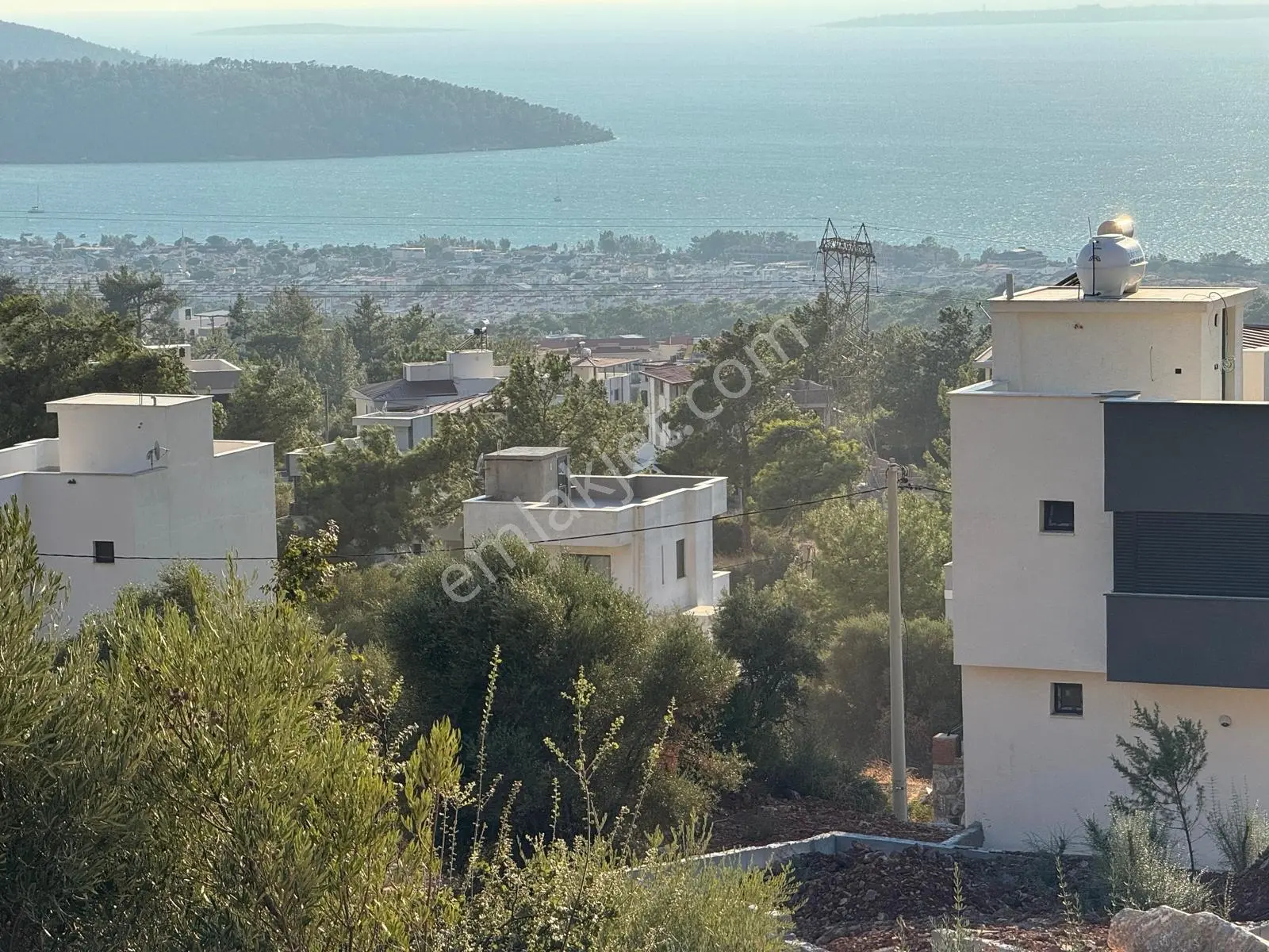 Didim Satılık Arsa Panoramik Deniz Manzaralı Villa İmarlı Akbük — fotoğraf 5