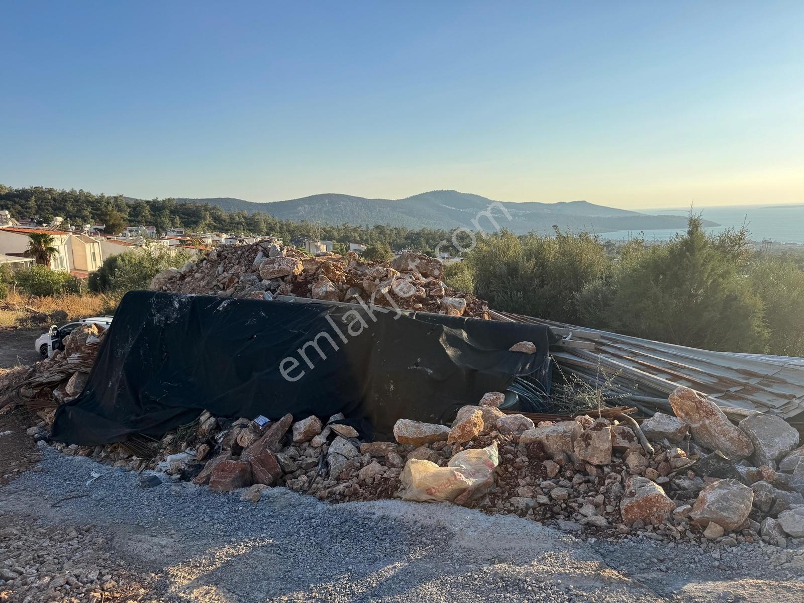 Didim Satılık Arsa Panoramik Deniz Manzaralı Villa İmarlı Akbük — fotoğraf 18