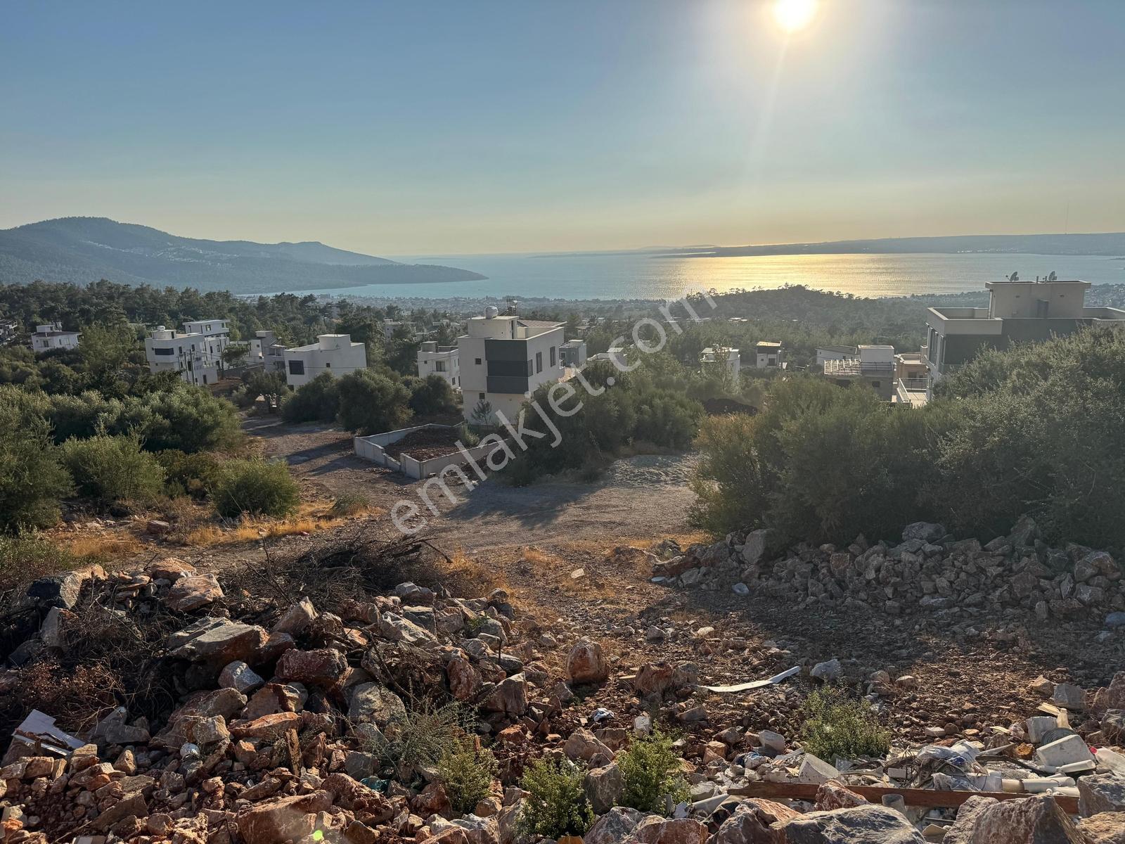 Didim Satılık Arsa Panoramik Deniz Manzaralı Villa İmarlı Akbük — fotoğraf 22