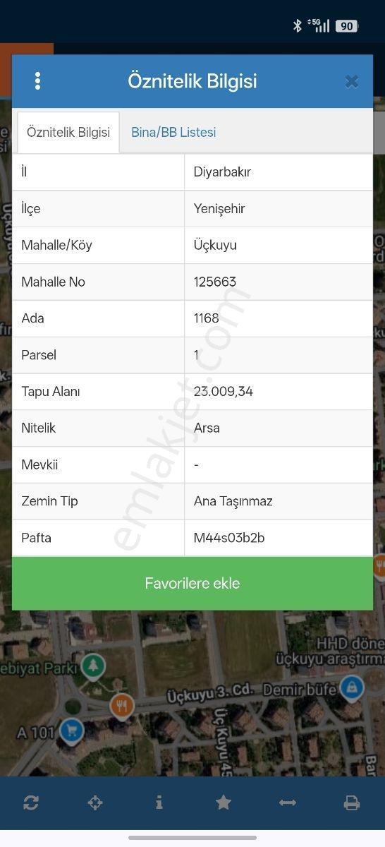 Üçkuyular'da Satılık Arsa — fotoğraf 2