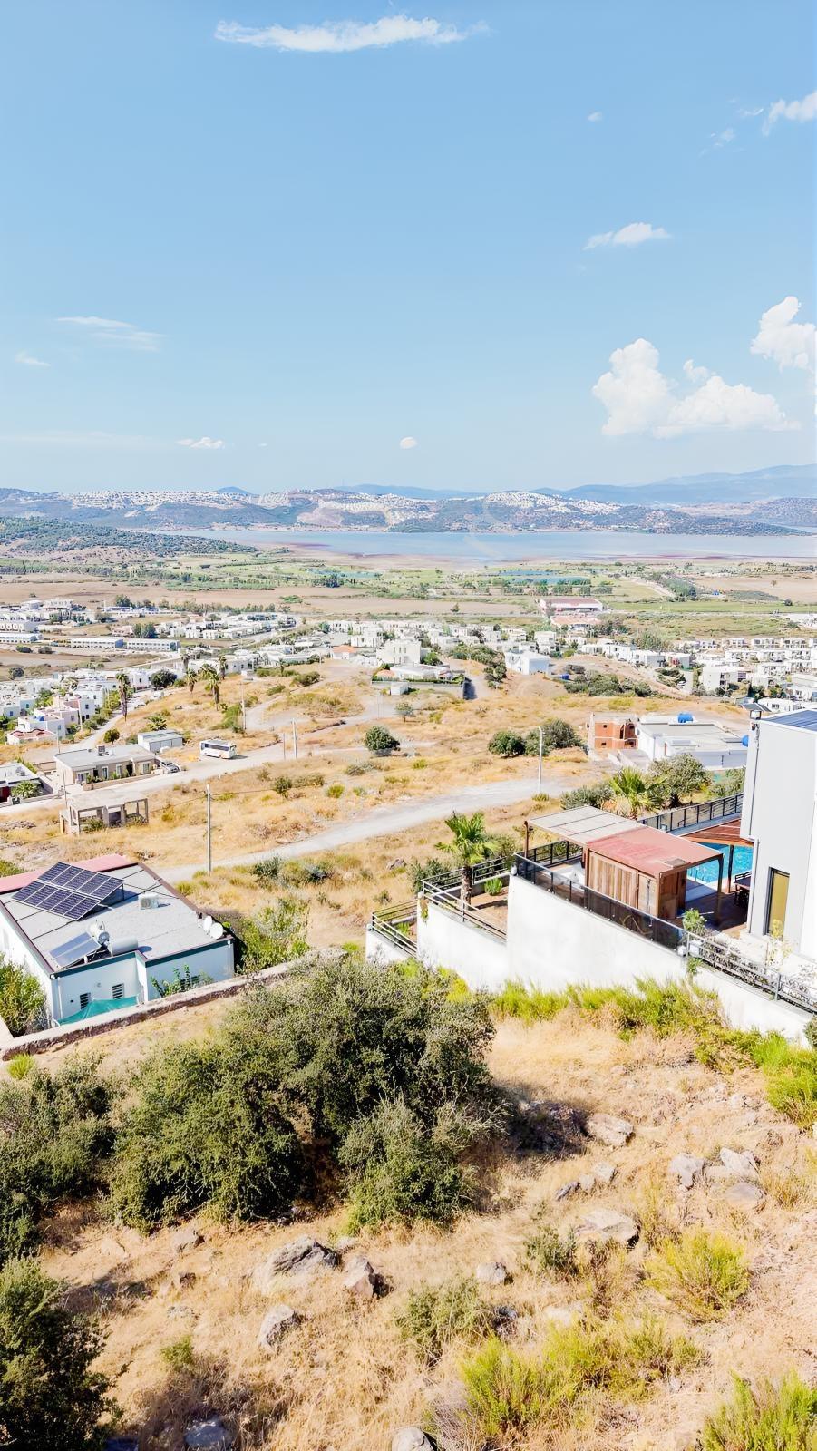Milas Bodrum Arası Villa İmarlı Proje Hazır Satılık Arsa Manzara — fotoğraf 4