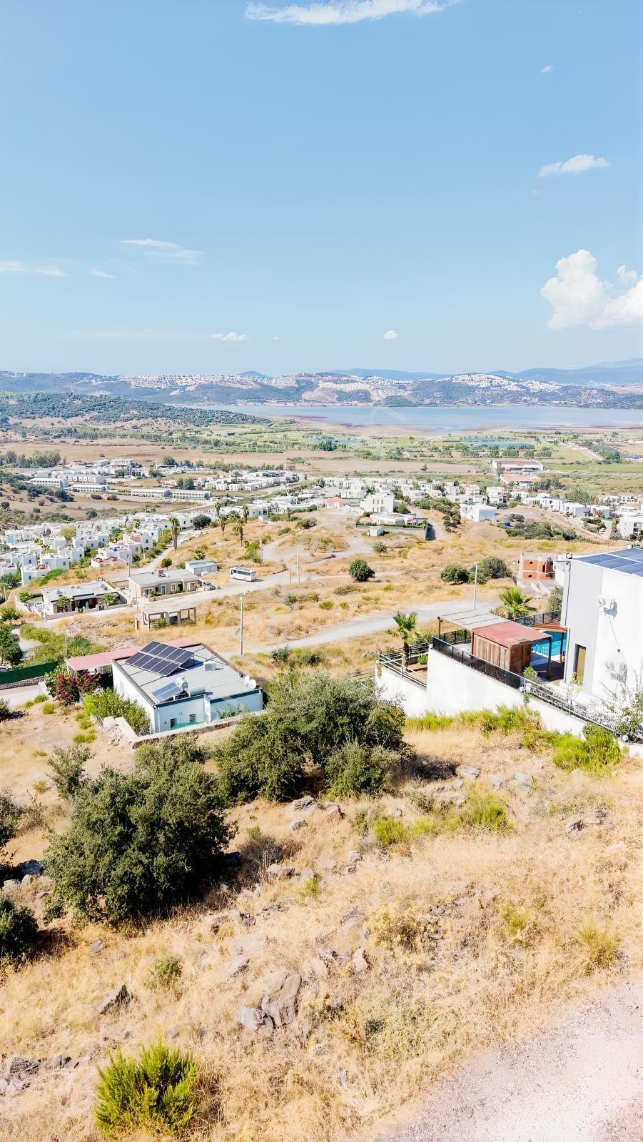 Milas Bodrum Arası Villa İmarlı Proje Hazır Satılık Arsa Manzara — fotoğraf 5