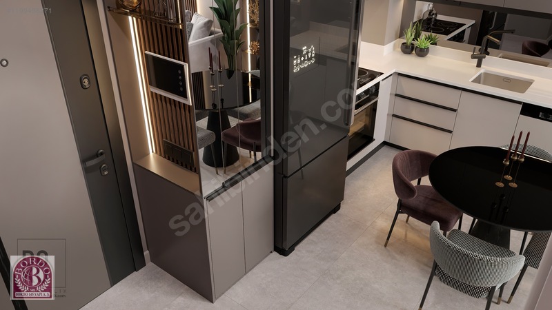 Satış Ofisinden Bordo Yaşam Projesi 1+1 Satılık Daire — fotoğraf 8