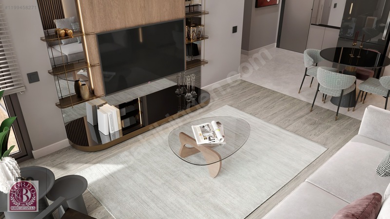 Satış Ofisinden Bordo Yaşam Projesi 1+1 Satılık Daire — fotoğraf 13