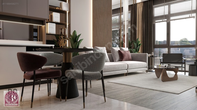 Satış Ofisinden Bordo Yaşam Projesi 1+1 Satılık Daire — fotoğraf 14