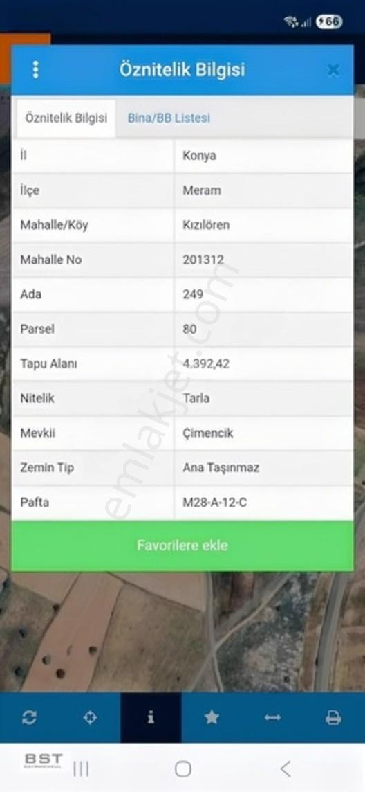 Kızılören De Satılık 4392 M2 Müstakil Tarla — fotoğraf 2