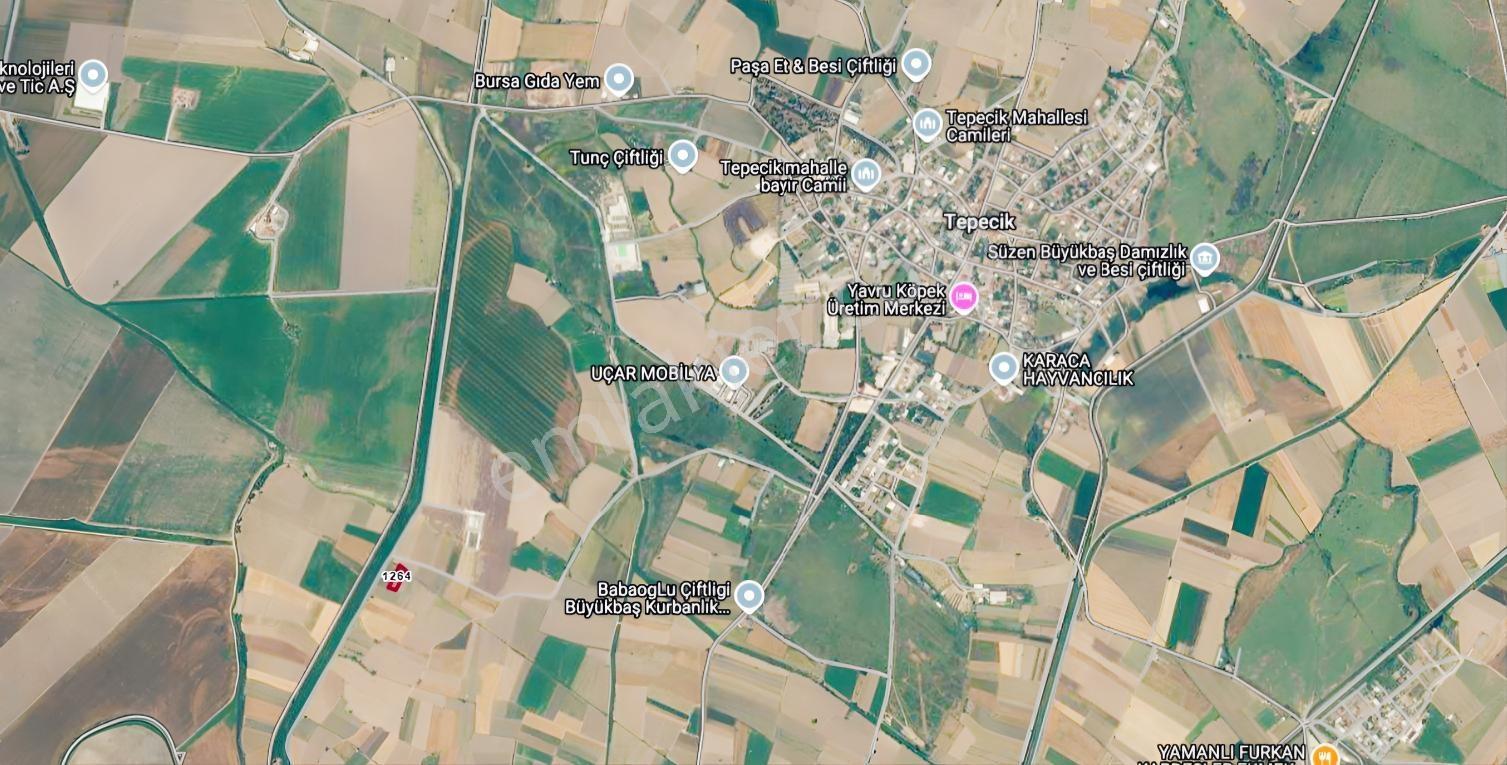 M.kemalpaşa Tepecik | Köye Yakın 1.721 M² Tek Tapu Tarla — fotoğraf 6