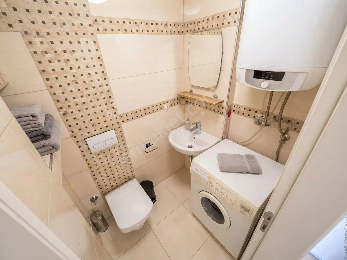 Aktif'ten Akçay'da Satılık Yüzme Havuzlu Otoparklı Harika Arakat 1+1 Daire — fotoğraf 28