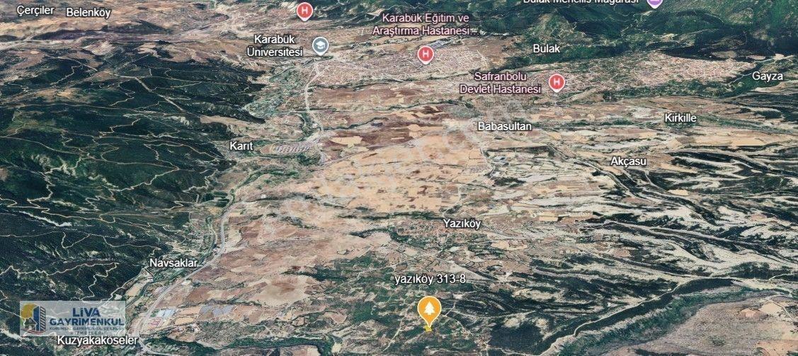 Karabük Safranbolu Yazıköyde 981 M² Satılık Bahçe, — fotoğraf 7