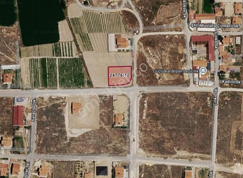 Karatay Saraçoğlunda İki Yola Cepheli Köşe Konumda 1.000 M² Arsa — fotoğraf 7
