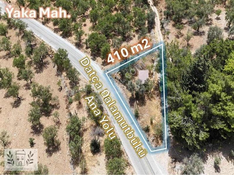 Marinden Yaka Mahallesinde Palamutbükü-datça Yolunda Arazi — fotoğraf 3
