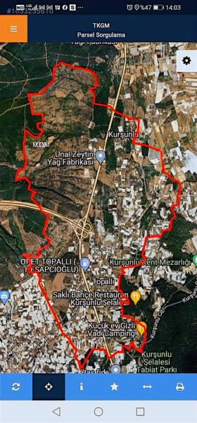 Aksu Topallı 400 M2 Kadastro Yoluna Cephe Villa Parseli — fotoğraf 2
