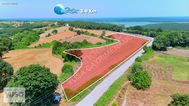 Çatalca Celepköy 13dönüm Tek Tapu 300 Metre Asfalt Cephe — fotoğraf 8