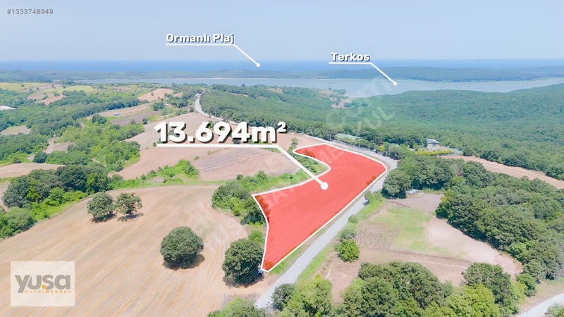 Çatalca Celepköy 13dönüm Tek Tapu 300 Metre Asfalt Cephe — fotoğraf 9
