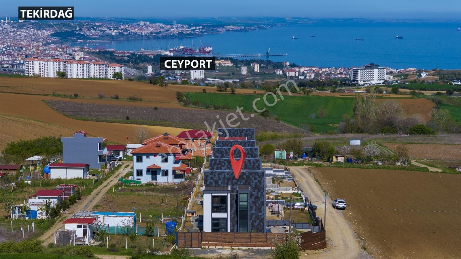 Panaromik Deniz Manzaralı İskanlı 3 Katlı Satılık 3+2 Villa — fotoğraf 31