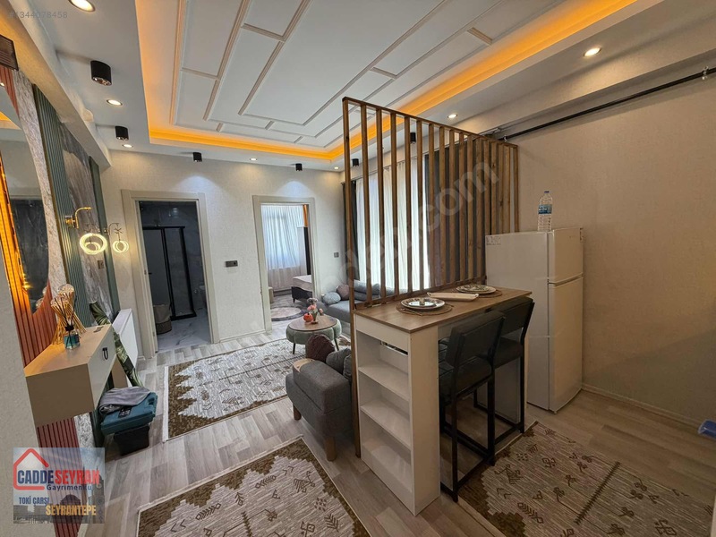 Cadde Seyran'dan Kiralık Eşyalı 1+1 Daire(memura) — fotoğraf 3